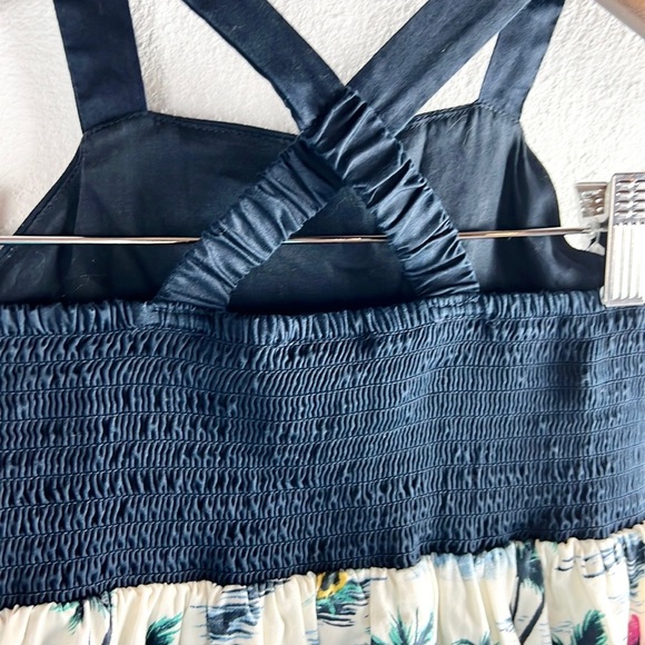 OSH KOSH GENUINE KIDS | 🏝Tropical Palm Trees Print Sun Dress GIRLS 4T - Picture 8 of 12